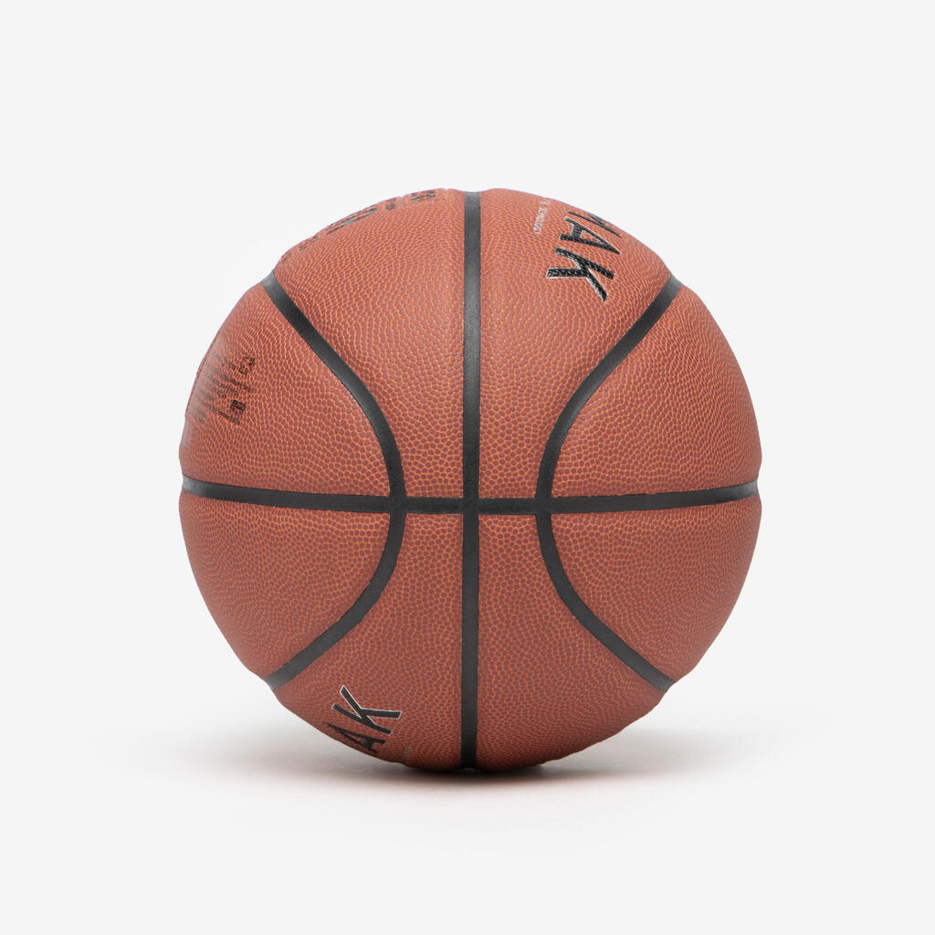 Ballon de basket enfant BT500 Touch taille 5 Orange.