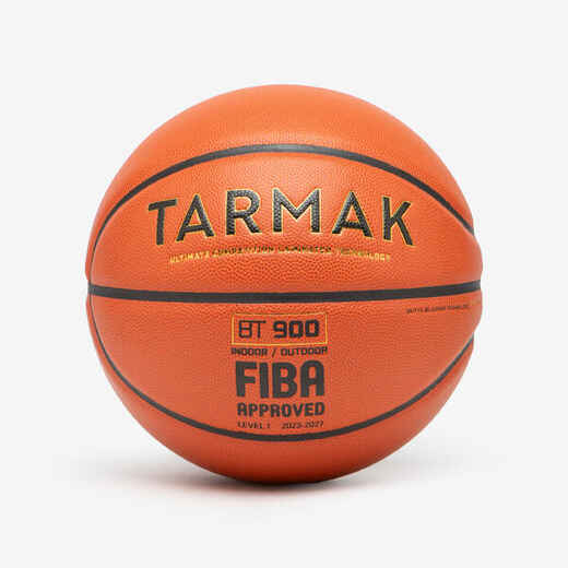 
      Balón de baloncesto talla 7 homologado FIBA Tarmak  BT900 naranja café
  