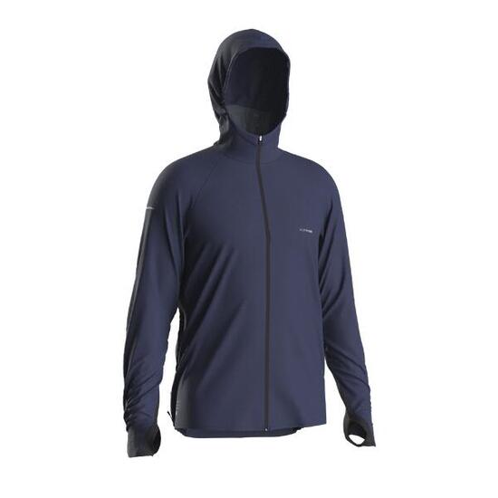 Veste coupe vent de running & trail running Femme - KIPRUN Run 900 Wind Bleue