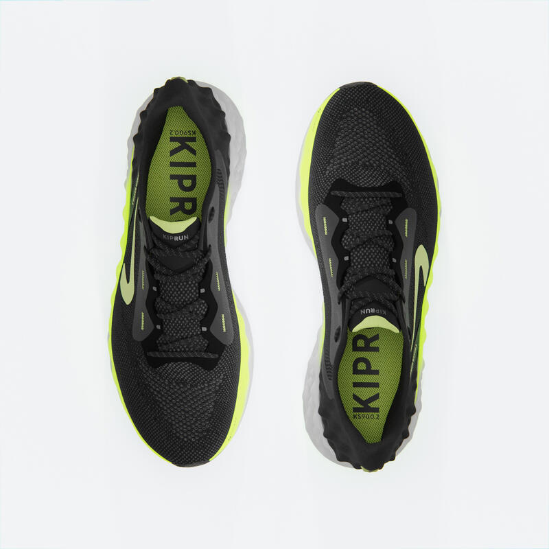 Chaussure de running homme - KIPRUN KS900 2 noir et jaune