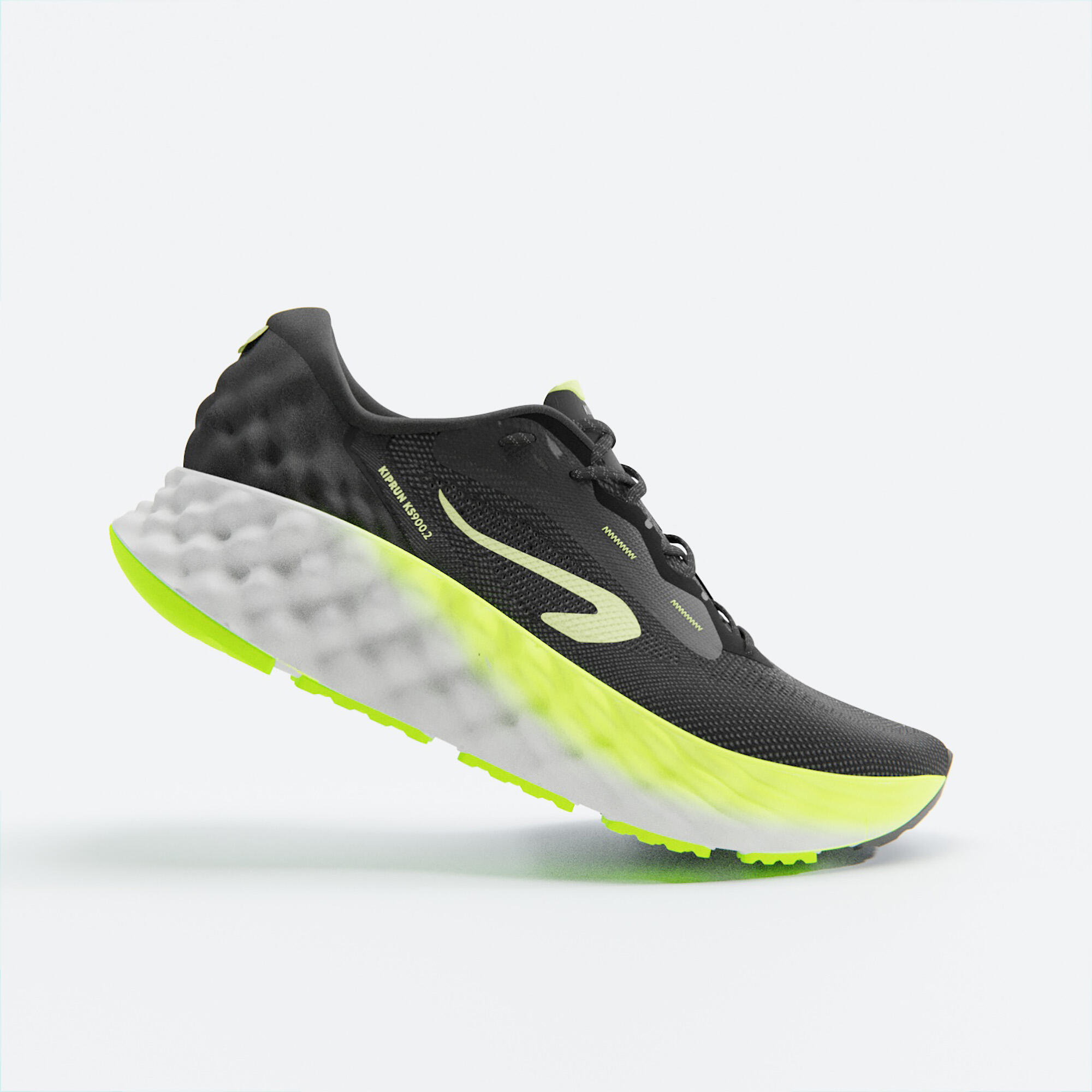 KIPRUN KIPRUN KS900 2 Men's Running Shoes - Black and Yellow