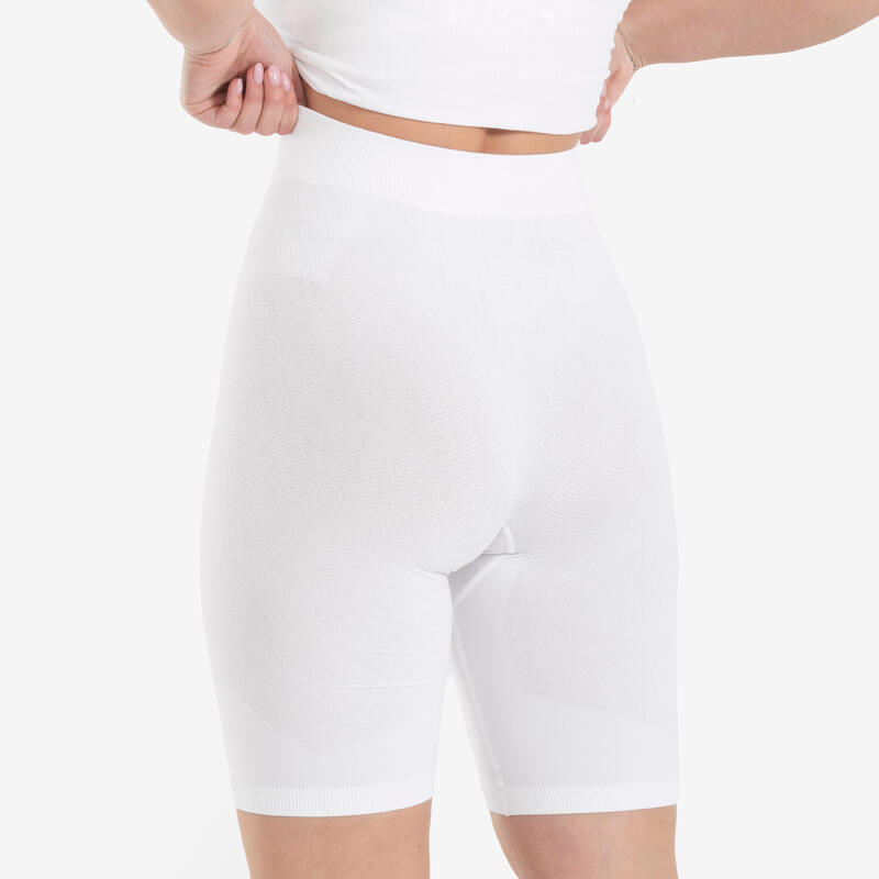 Pantaloncini calcio adulto KEEPDRY bianchi