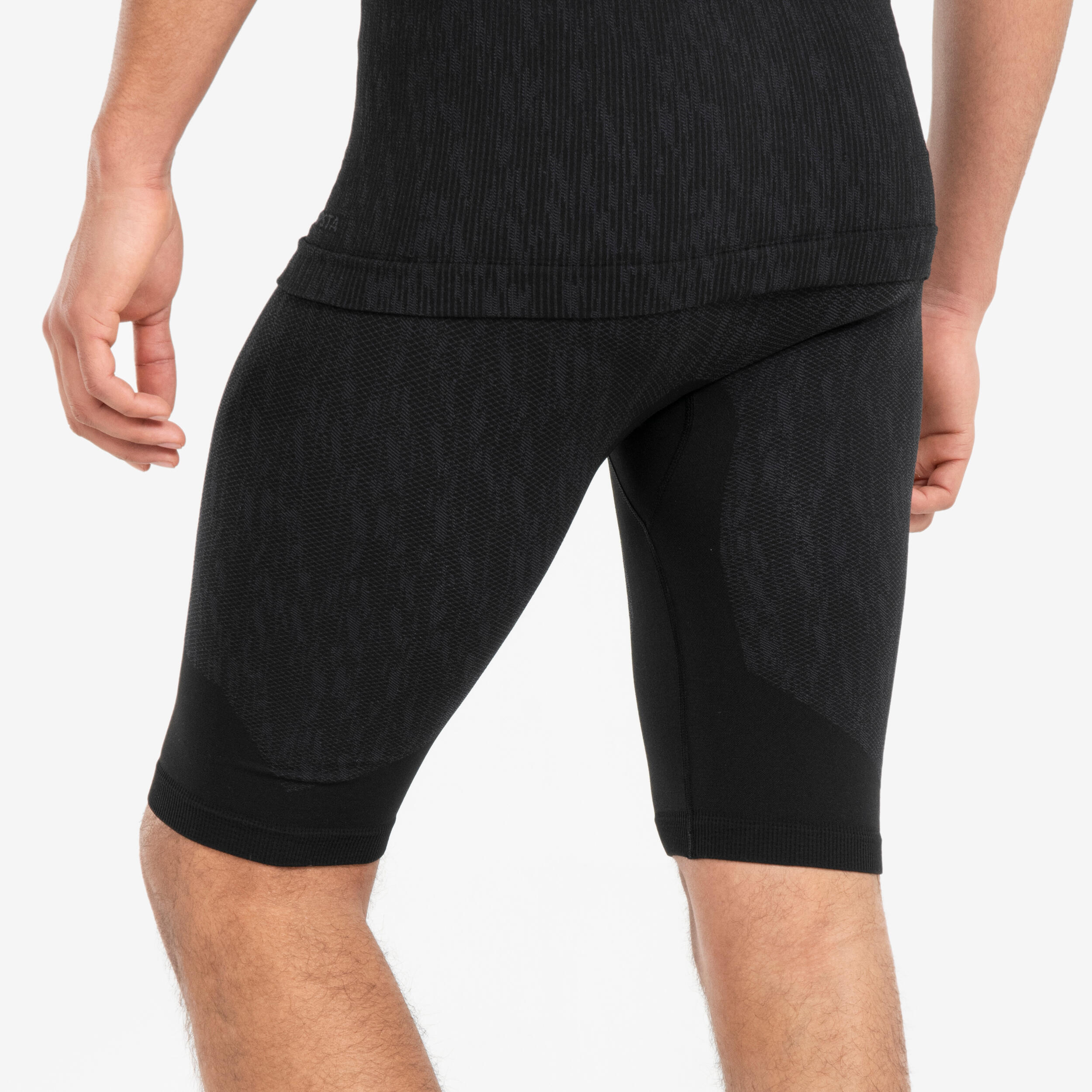 Slidingbroekje unisex Keepdry zwart 3/9