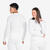 Sous-maillot de foot thermique sans-couture manches longues, Keepdry blanc