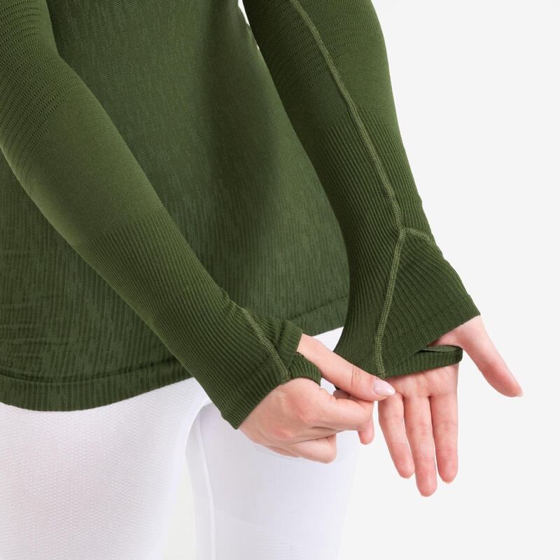 Maglia termica adulto KEEPDRY verde militare