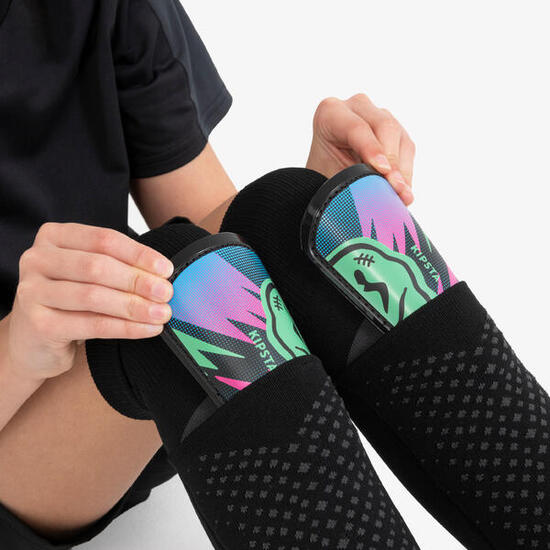 Calzettoni con parastinchi calcio bambino EASY POCKET