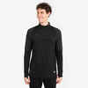 Damen/Herren Fussball 1/2 Zip - CLR schwarz