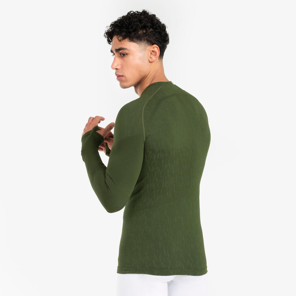 Damen/Herren Funktionsshirt langarm ‒ Keepdry grün