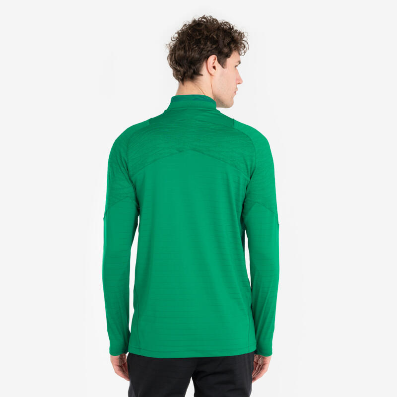 1/2 zip clr adulte vert