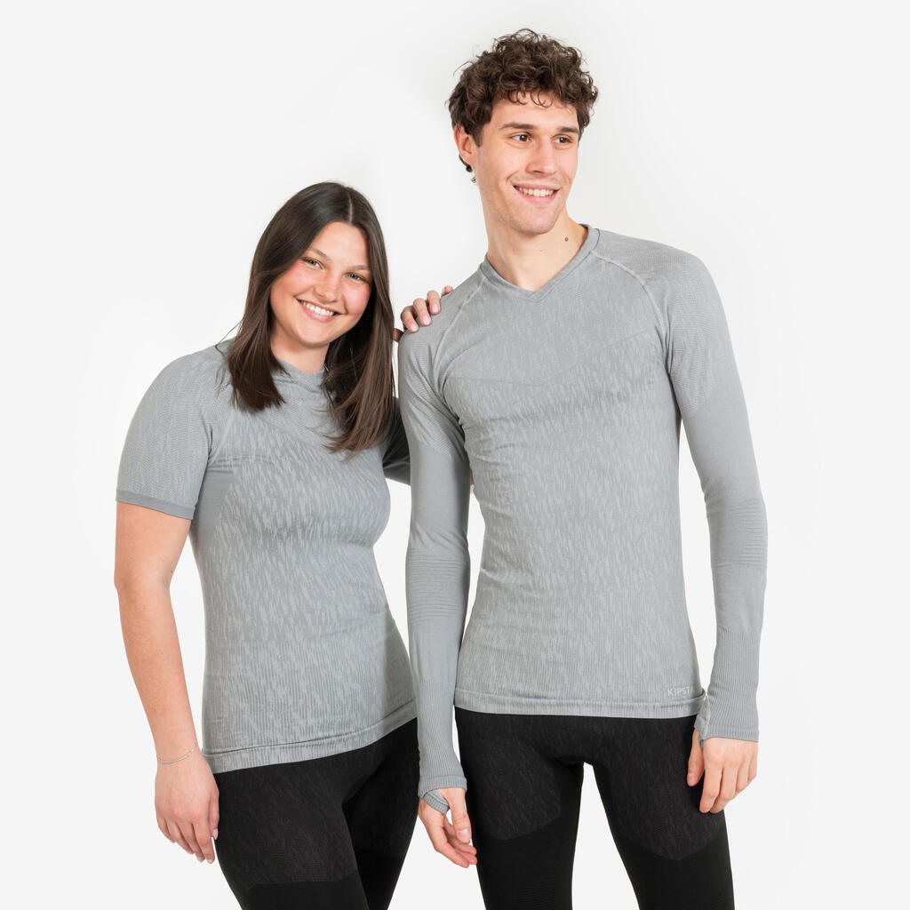 Damen/Herren Funktionsshirt langarm ‒ Keepdry grün