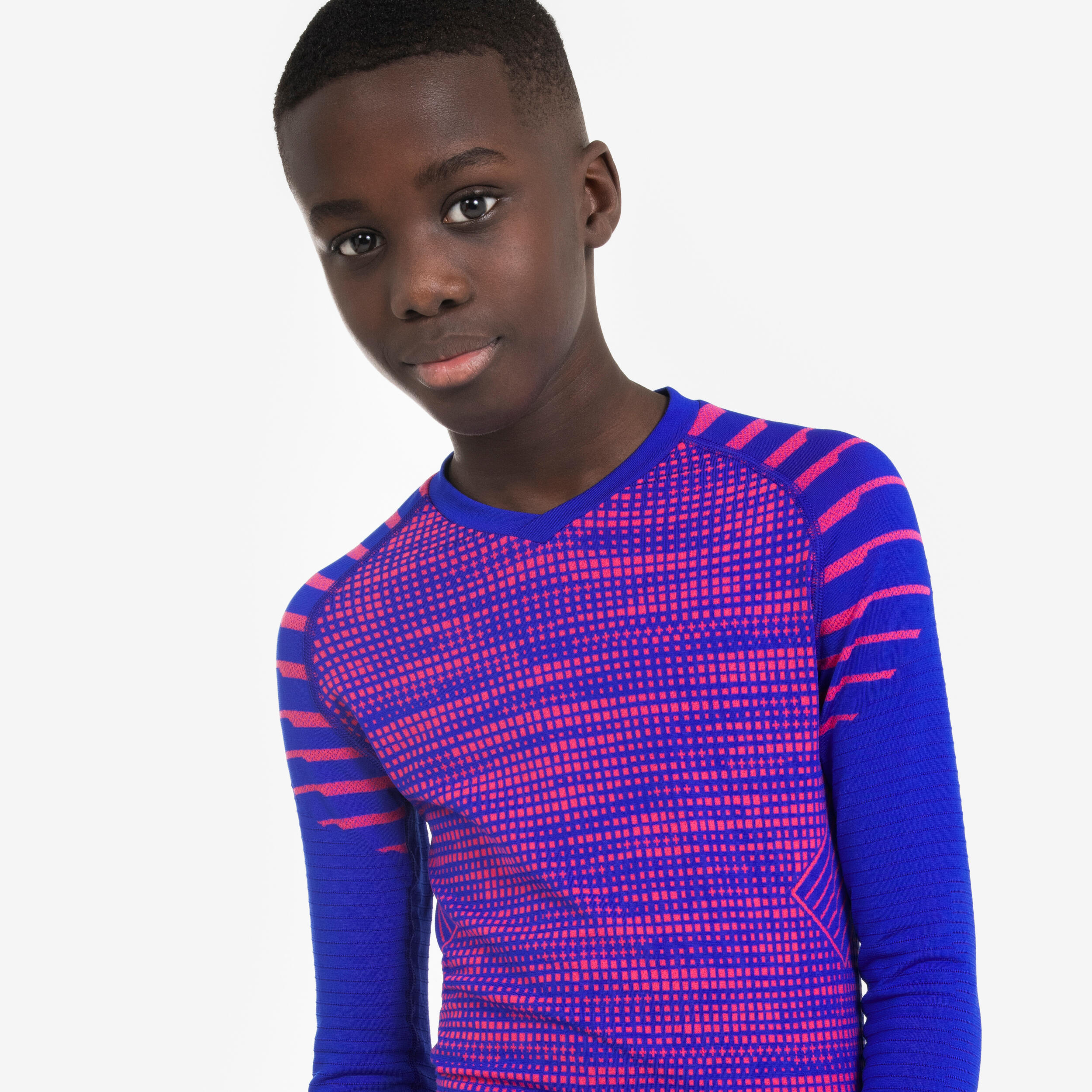 Sous-vêtement thermique haut manches longues  enfant - Keepdry 500 4-14 ans - KIPSTA