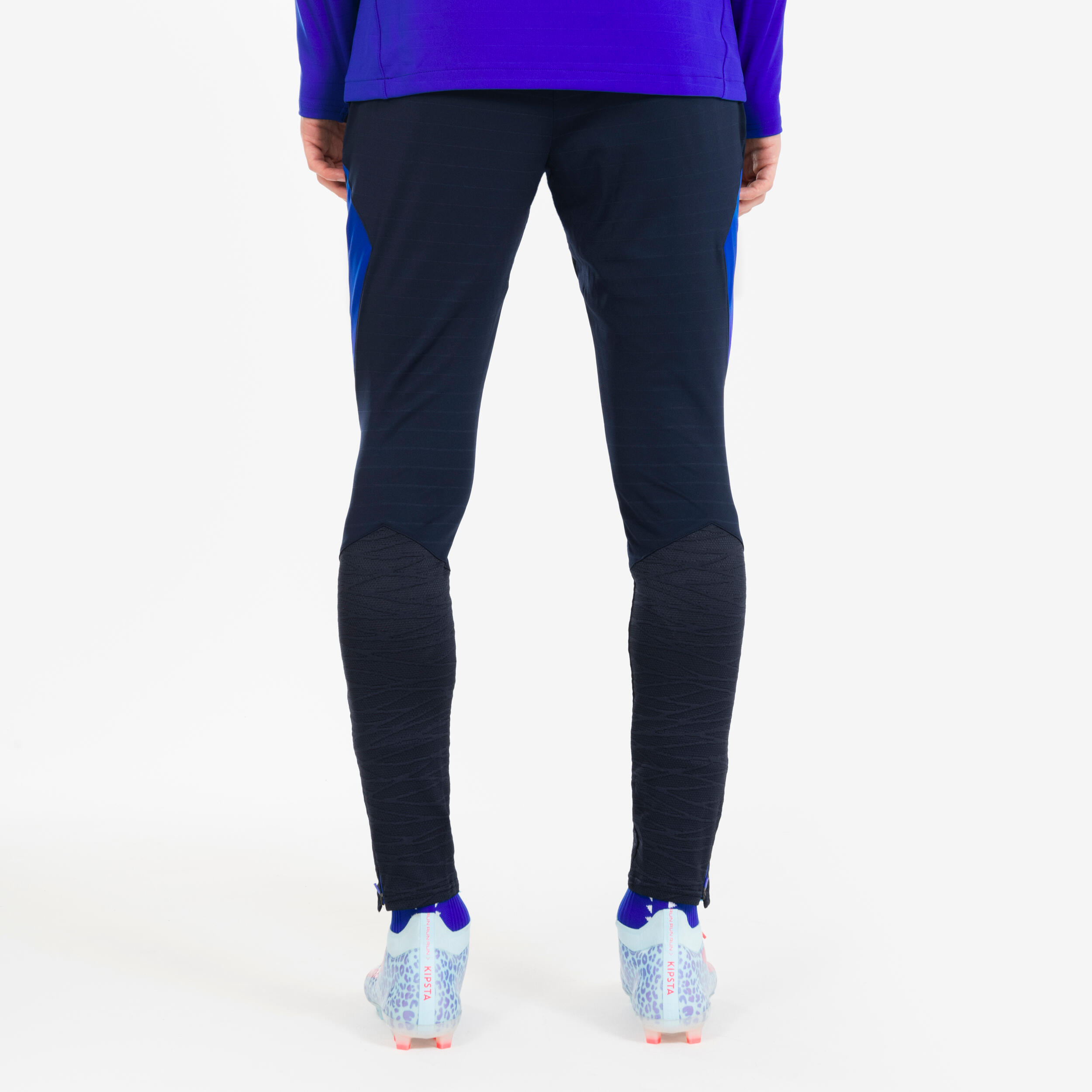 Trainingsbroek voetbal CLR marineblauw 4/8