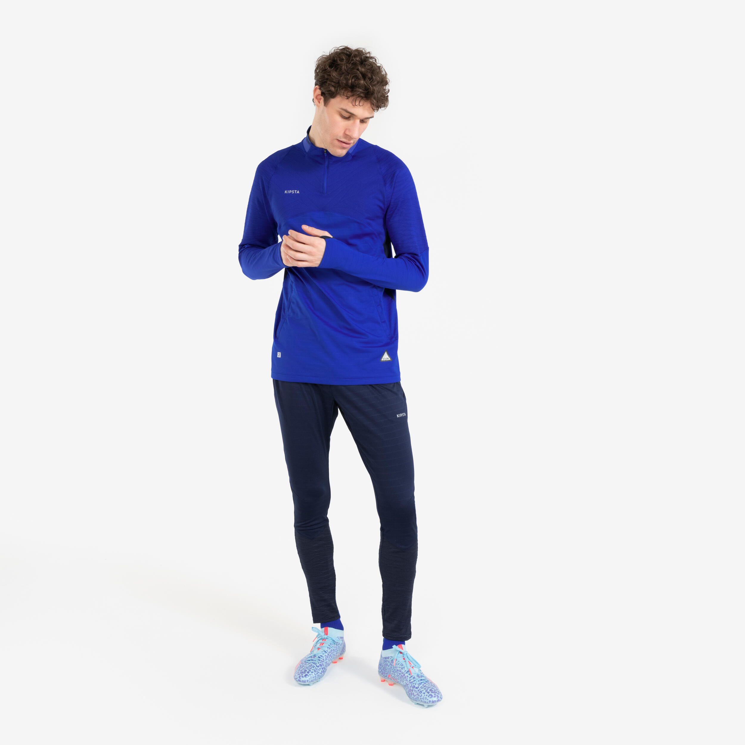 1/2 zip clr Erwachsene blau 2/7