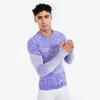 ADULT KEEPDRY LONG-SLEEVED THERMAL UNDERWEAR TOP - GREYISH PURPLE