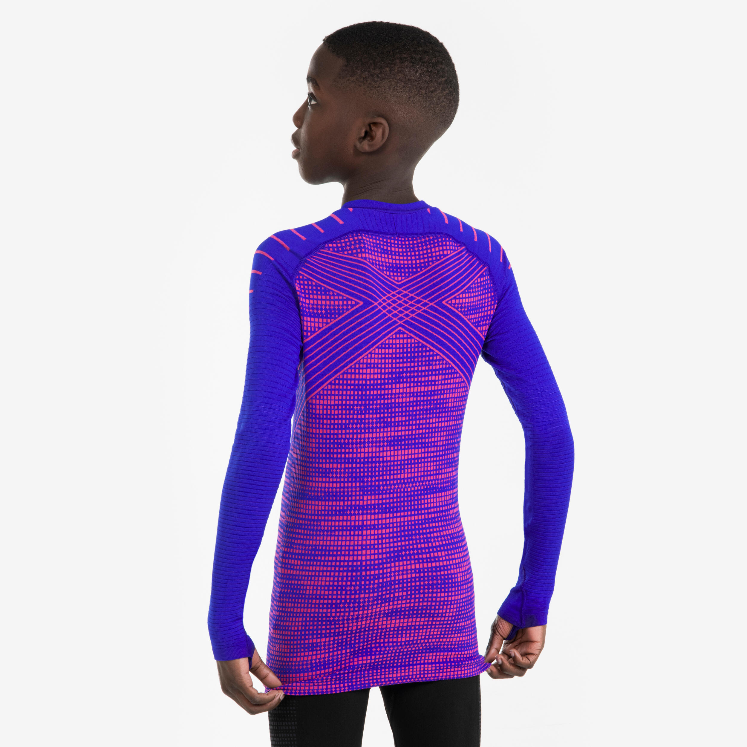 Sous-vêtement thermique haut manches longues  enfant - Keepdry 500 4-14 ans - KIPSTA