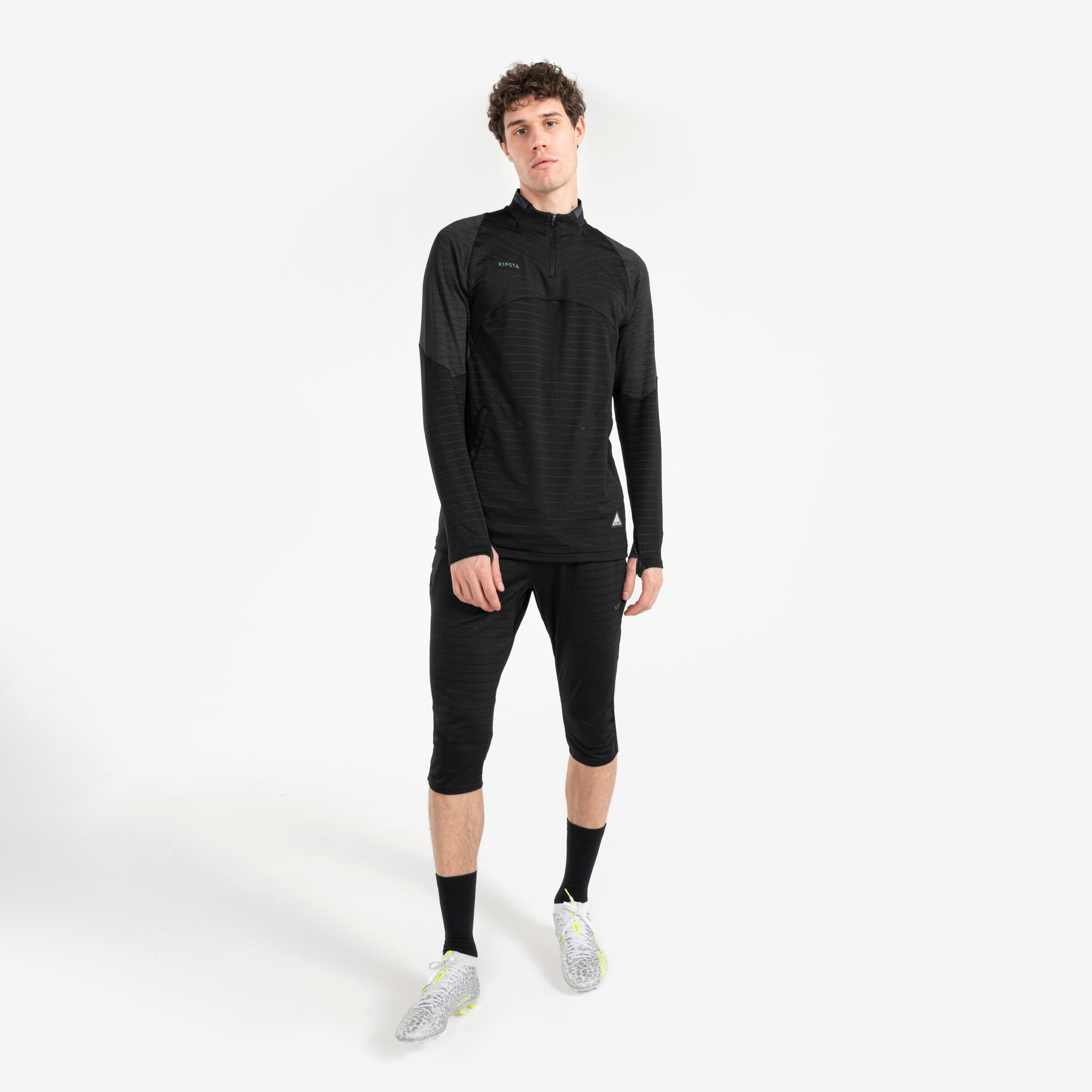 1/2 zip clr adulte noir 2/6