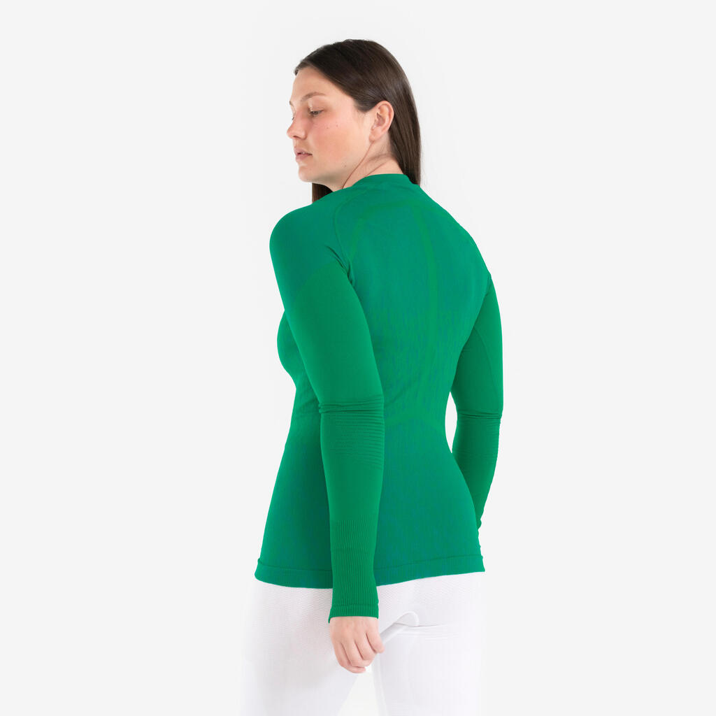 ADULT KEEPDRY LONG-SLEEVED THERMAL UNDERWEAR TOP - GREEN