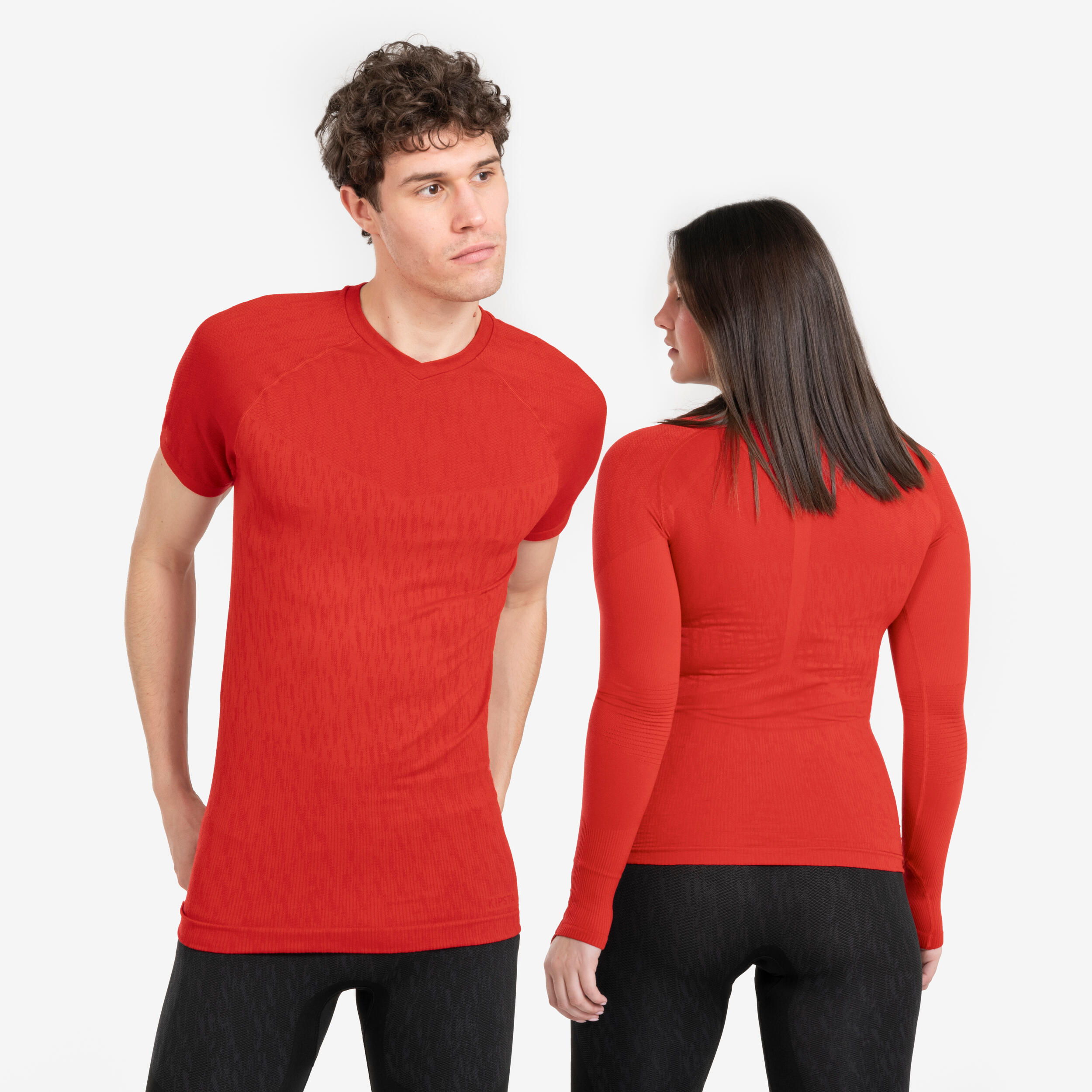 Damen/Herren Funktionsshirt langarm ‒ Keepdry rot 5/10