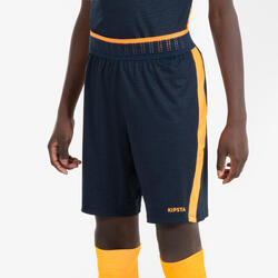 Short de Football CLR Junior Marine et Orange