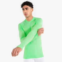 Adult Long-Sleeved Thermal Base Layer Top Keepdry - Crypto Green