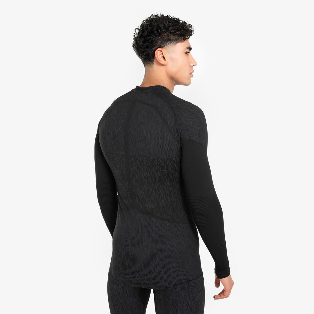 Damen/Herren Funktionsshirt langarm ‒ Keepdry grün