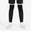 Kids' Football Socks Easy Pocket - Black