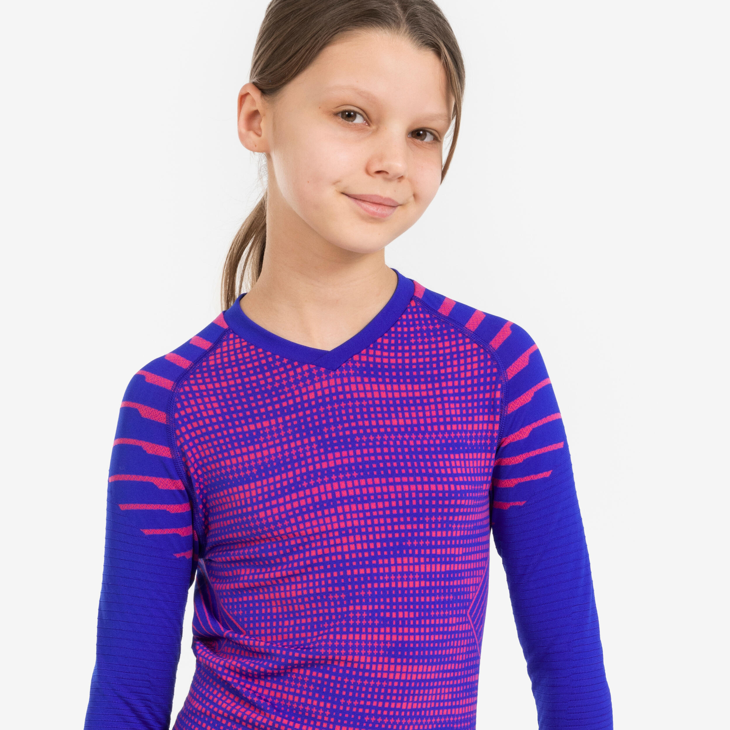 Sous-vêtement thermique haut manches longues  enfant - Keepdry 500 4-14 ans - KIPSTA