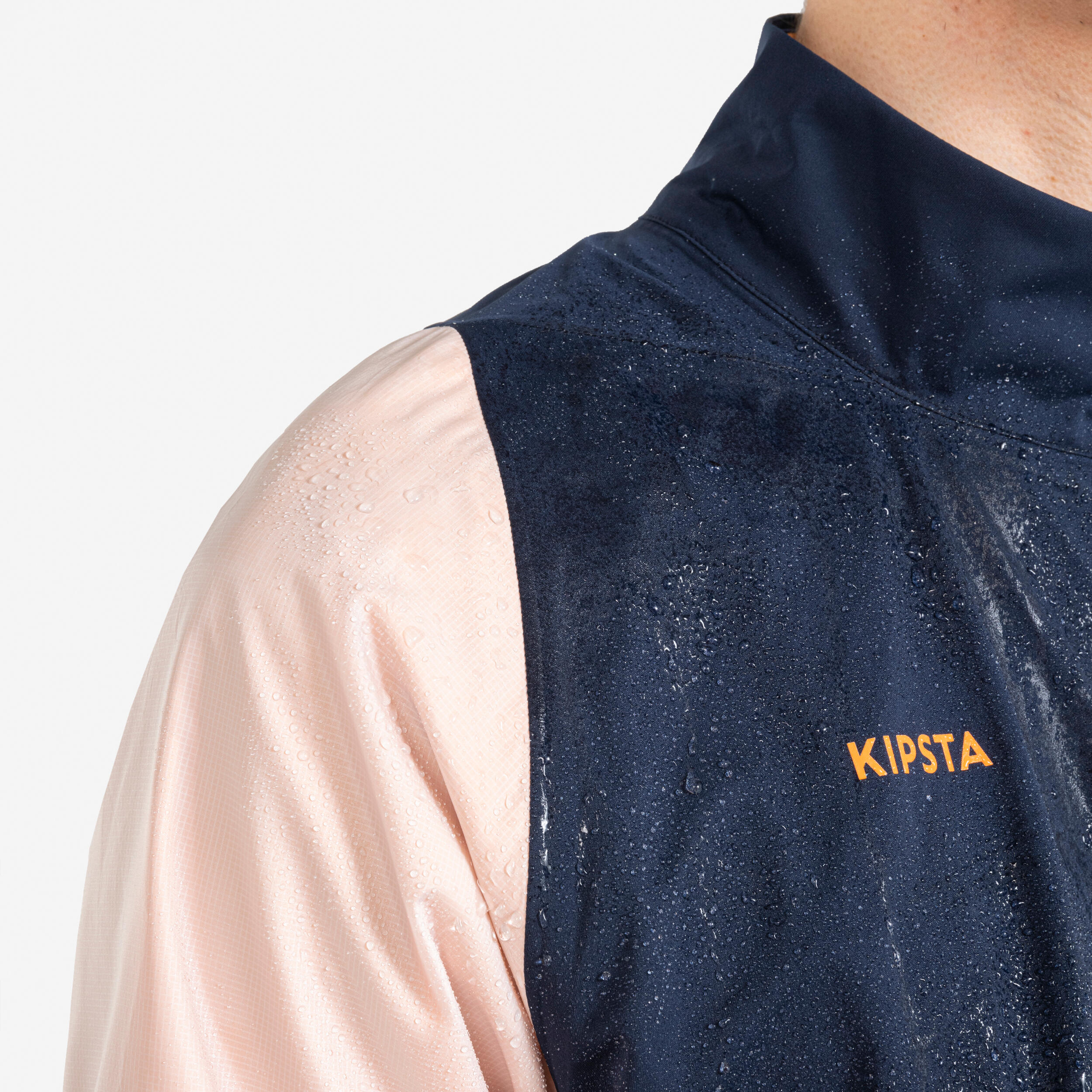 Coupe-pluie clr marine et orange adulte 4/6