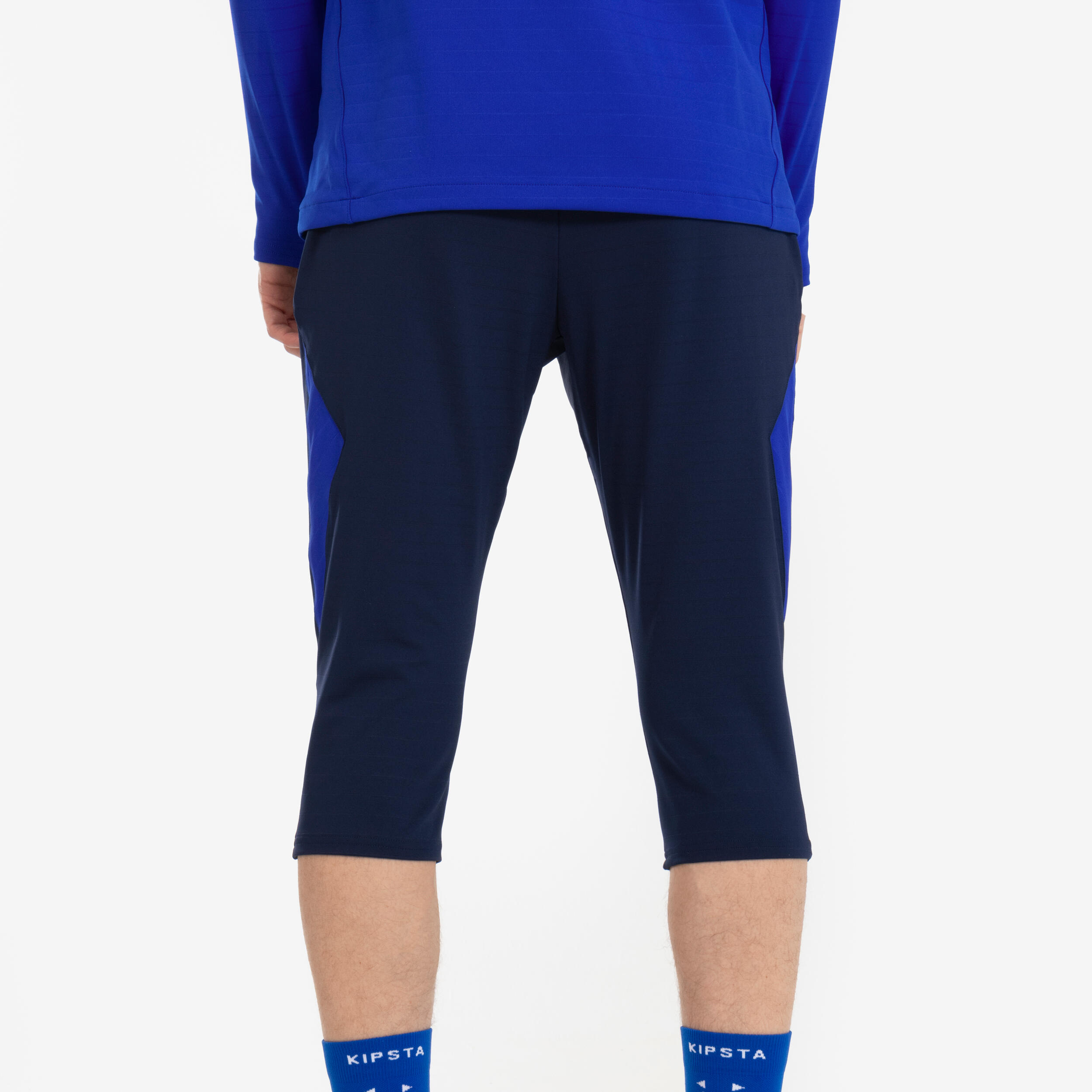 Pantalón de fútbol CLR 3/4 Azul marino 2/5