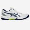 Chaussures de handball Adulte - Asics Gel task 4 blanc / bleu