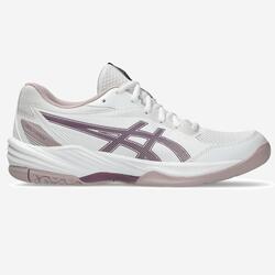 Chaussures de handball Adulte - Asics gel task blanc/bleu