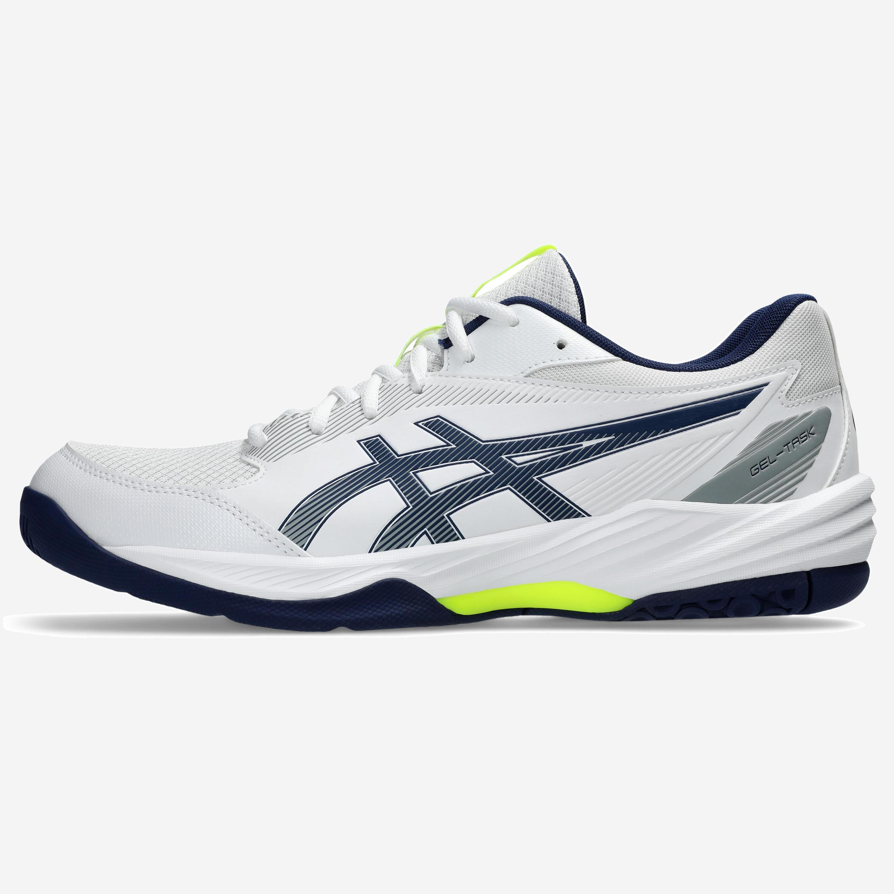 Zapatillas de balonmano Adulto - Asics Gel task 4 blanco/azul 2/6