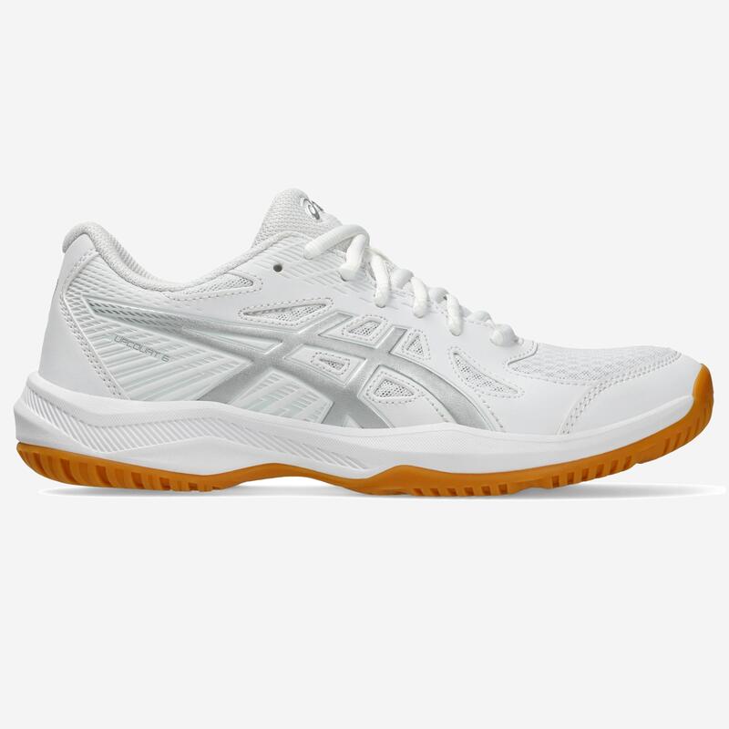 Zapatillas de balonmano Adulto - Asics Upcourt blanco