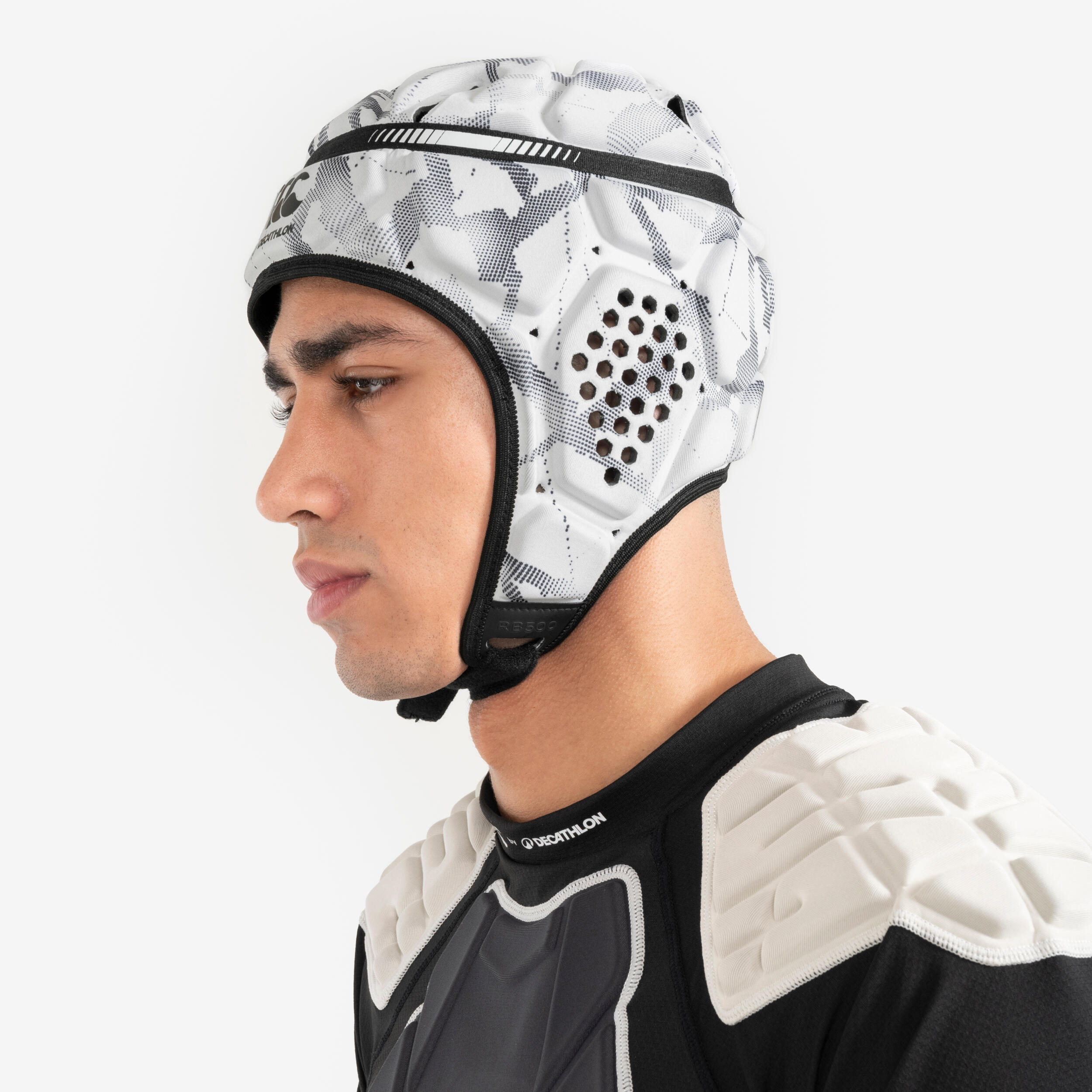 Casco de rugby Adulto - Casco R500 Decathlon | Canterbury beige 8/13