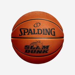 Ballon de basketball taille 7 - Ballon Slam Dunk Spalding Orange