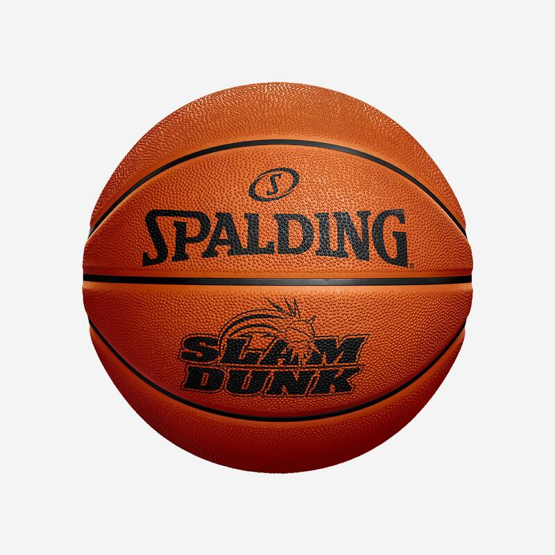 Ballon de basketball taille 6 - Ballon Slam Dunk Spalding Orange
