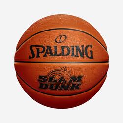 Ballon de basketball taille 7 - Ballon Slam Dunk Spalding Orange