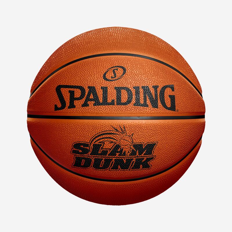 Ballon de basketball taille 7 - Ballon Slam Dunk Spalding Orange