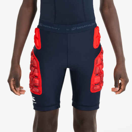 
      Kids' Protective Rugby Undershorts R500 - Blue
  