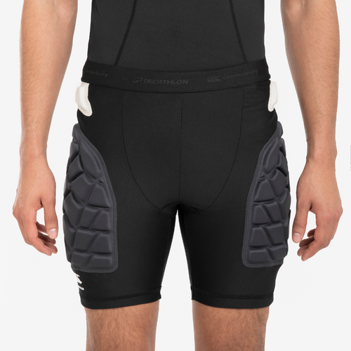 Sous-short de protection de rugby Homme - R500 Decathlon | Canterbury noir