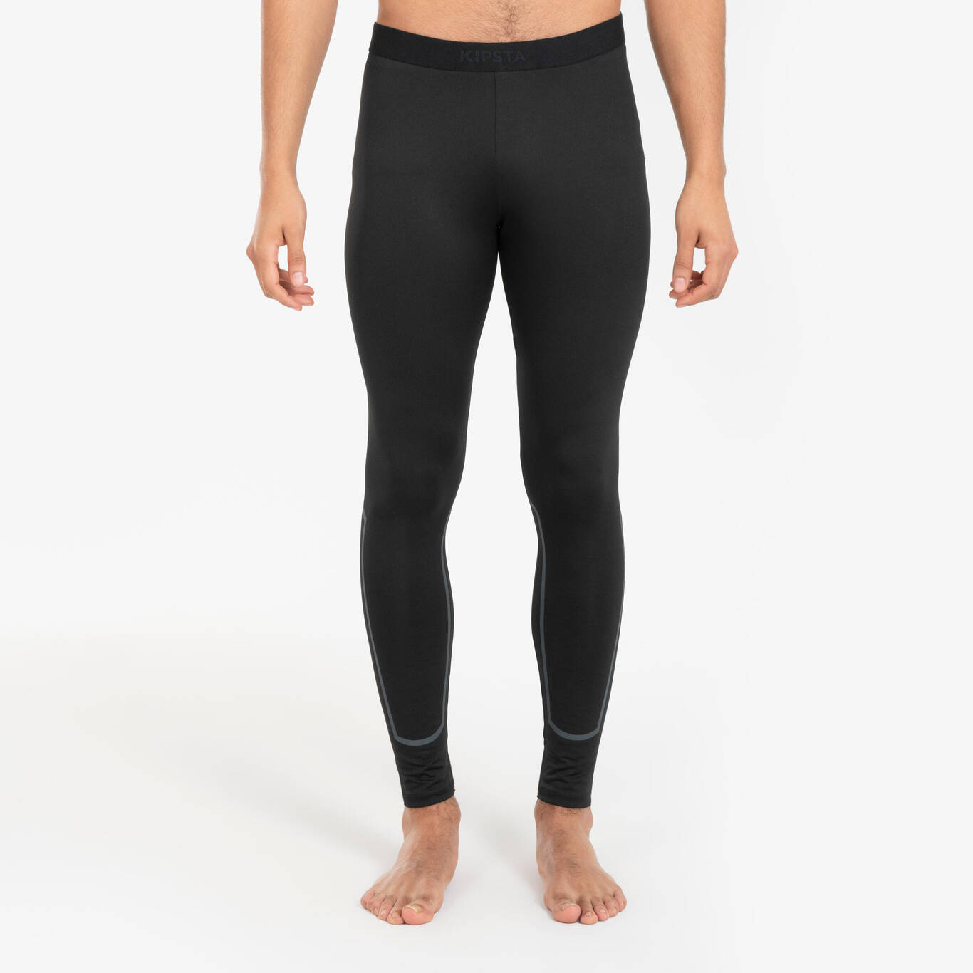 Adult Thermal Tights Keepconfort 100 - Black