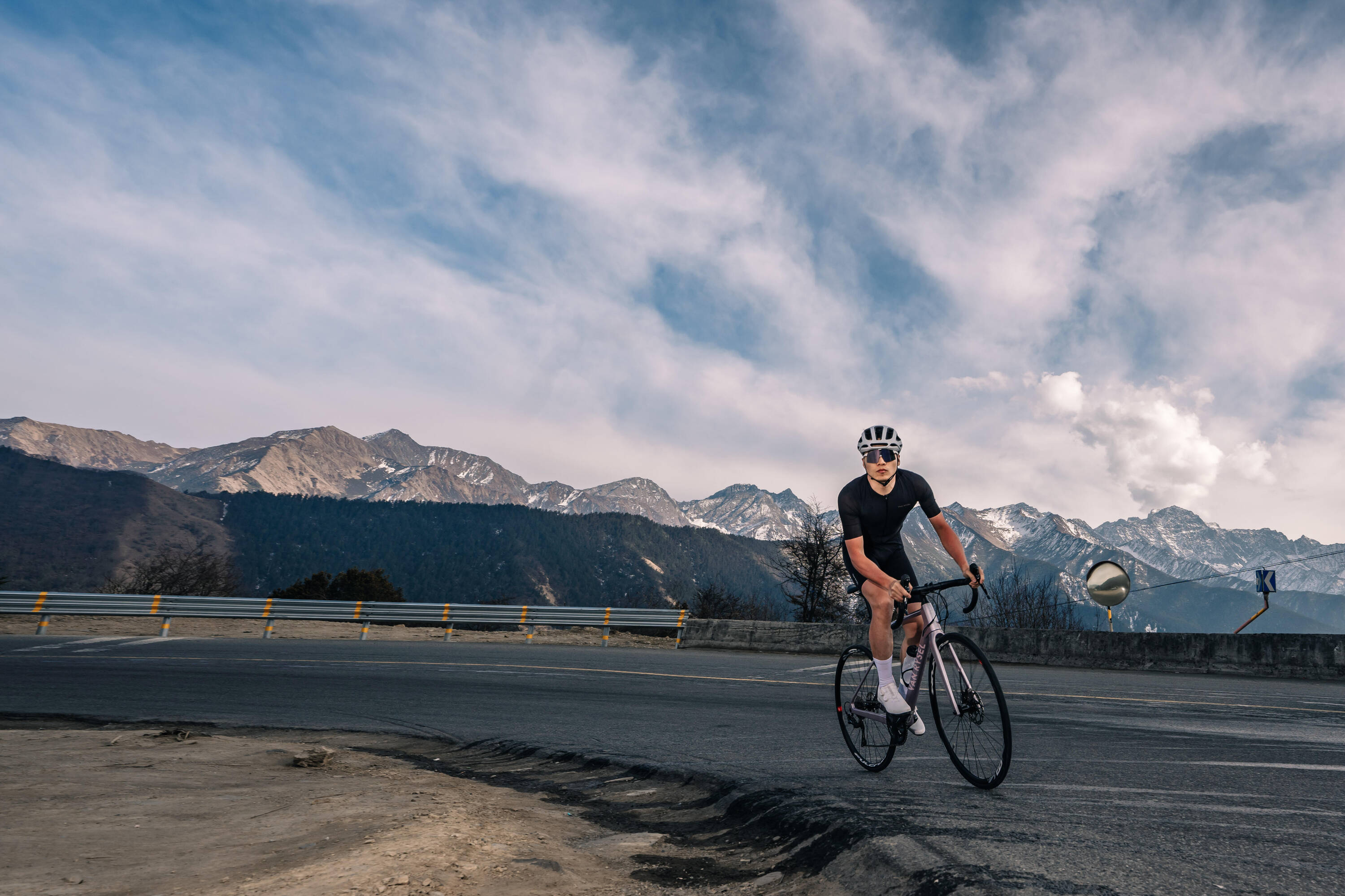 Unisex Road Cycling Summer Short-Sleeved Jersey EDR Ultra - Black -  5