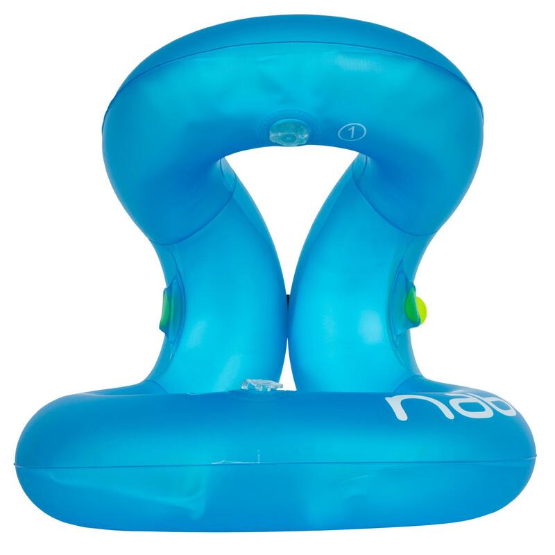 Inflatable Swim Vest - Blue Size M (50-75 kg)