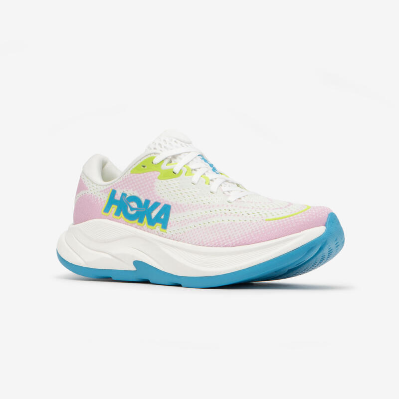 Chaussures de Running Femme, Hoka Rincon 4 Blanche Rose