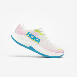 Chaussures de Running Femme, Hoka Rincon 4 Blanche Rose