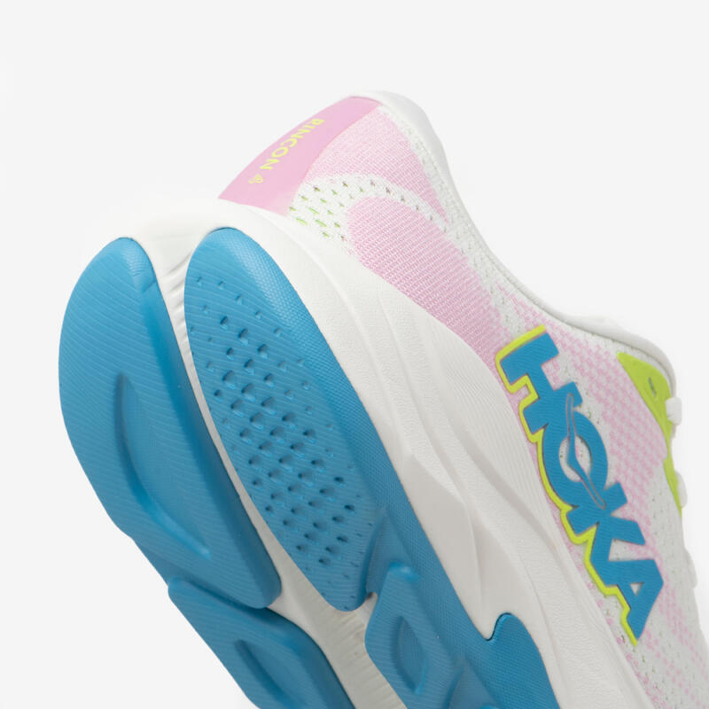 Chaussures de Running Femme, Hoka Rincon 4 Blanche Rose