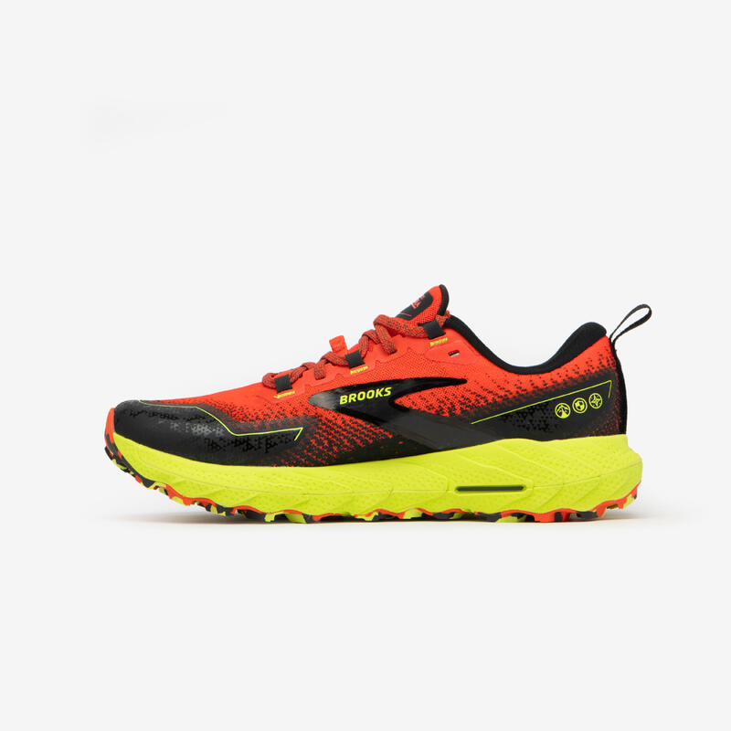 Scarpe trail uomo Brooks CASCADIA 18 rosse