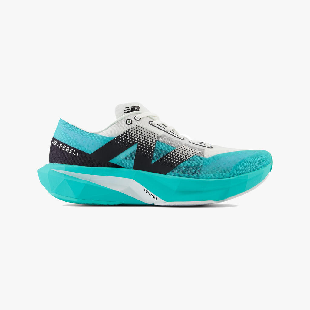 MEN'S NEW BALANCE FUELCELL REBEL V4 RUNNING SHOES - BLUE