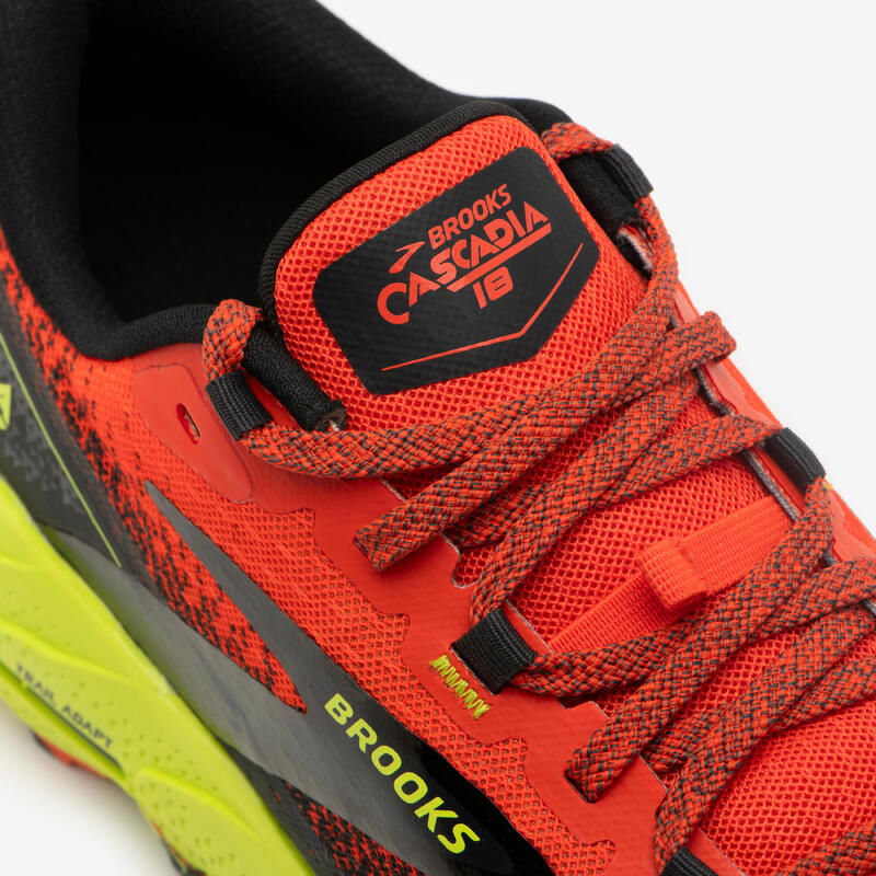 Scarpe trail uomo Brooks CASCADIA 18 rosse