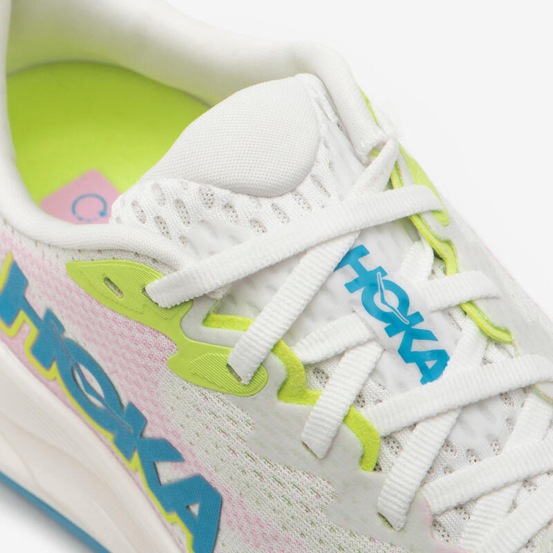 Chaussures de Running Femme, Hoka Rincon 4 Blanche Rose